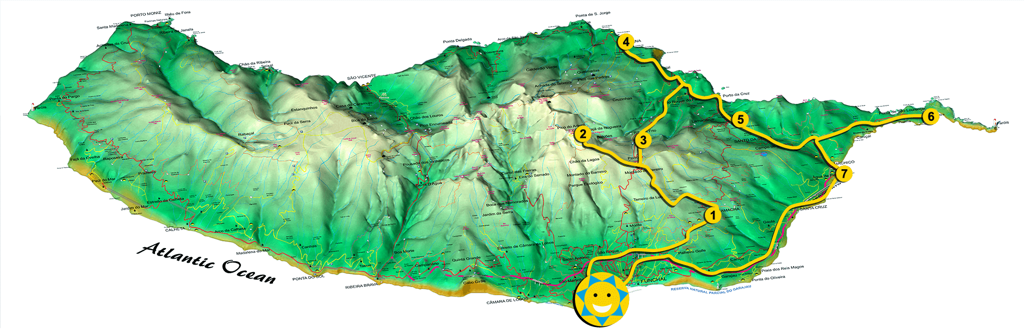 Passeio pela Ilha Leste - Happy Tours